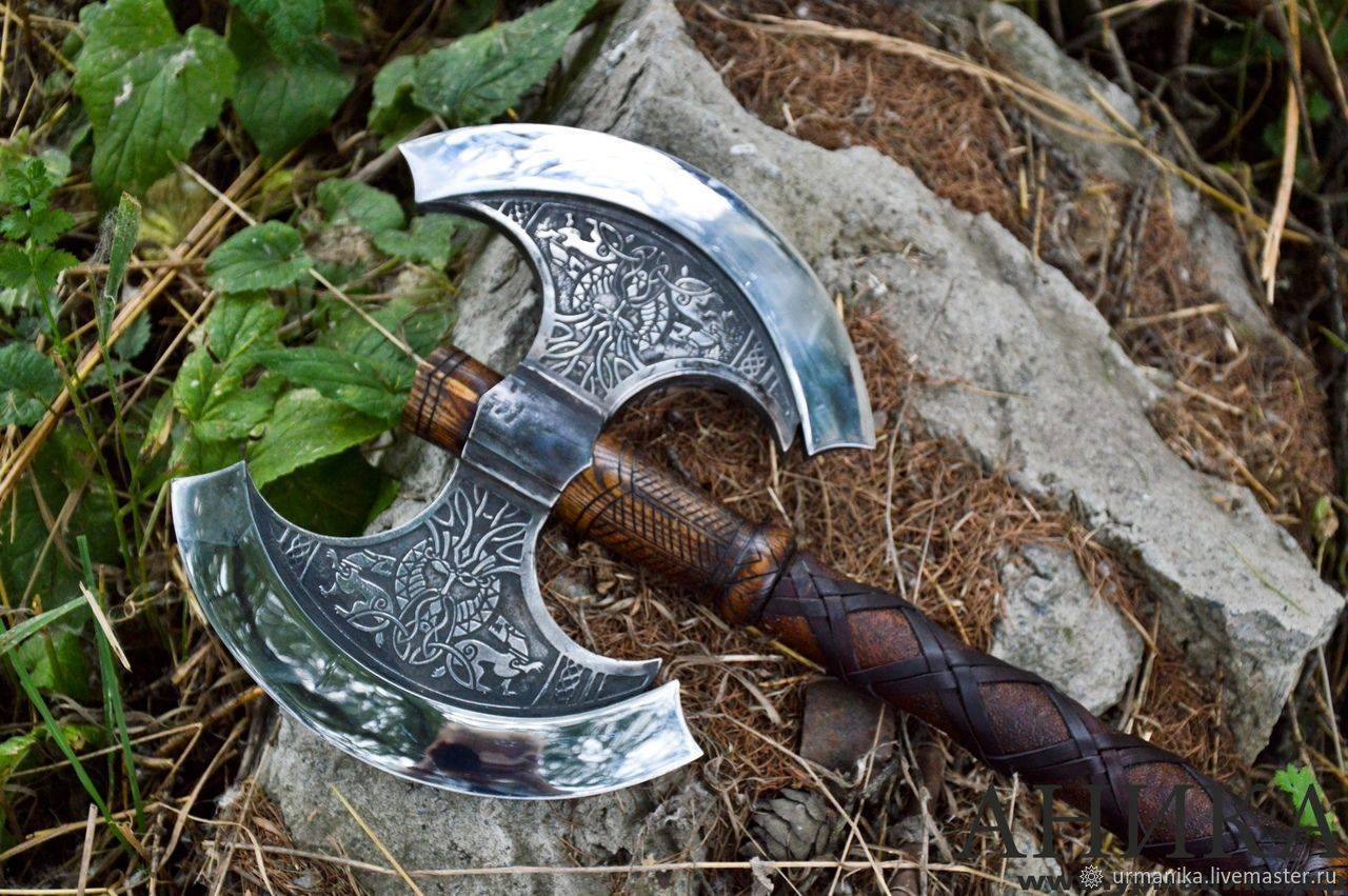 Как сделать боевой топор викингов своими руками из старого топора