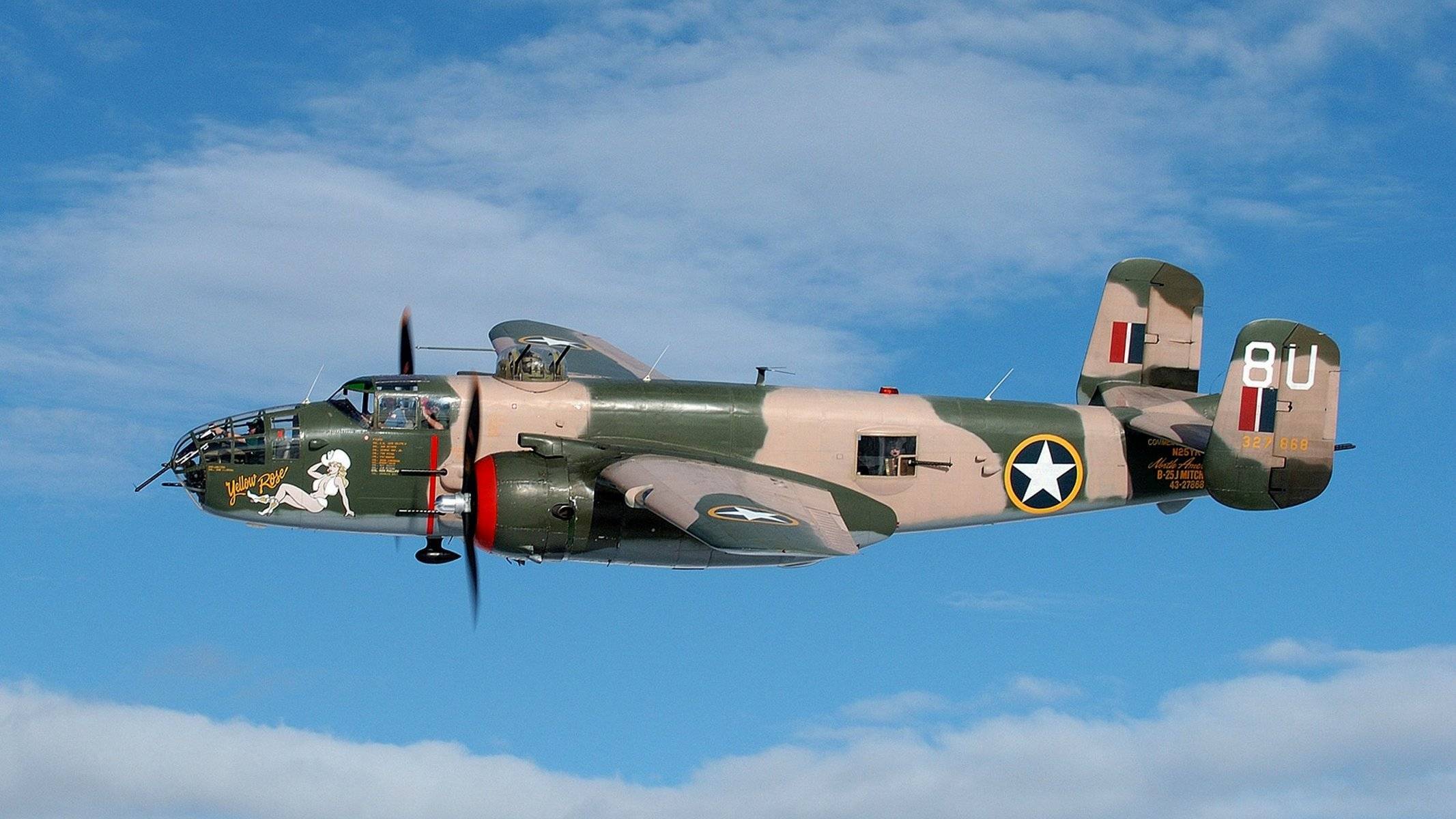North American B-25 Mitchell – известный на всех фронтах