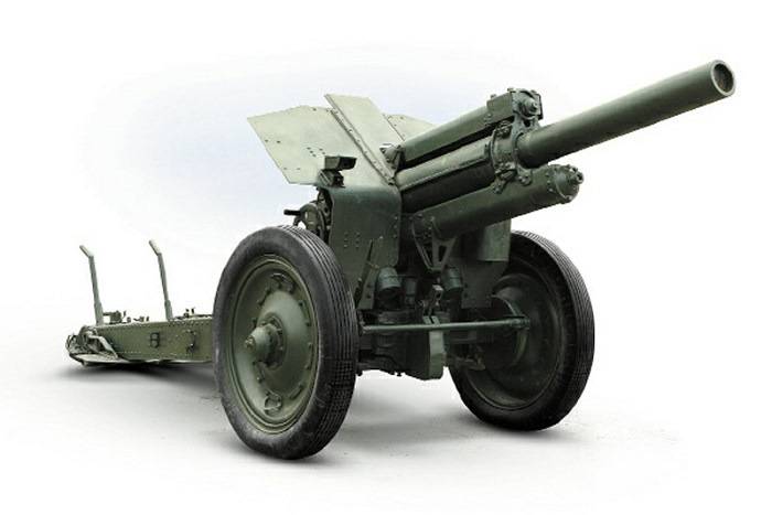 Глазами фронтовиков: 122-мм гаубица м-30