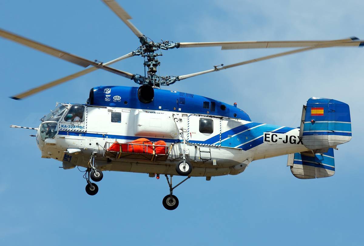 На авиасалоне макс-2021 состоялась презентация выпускаемого в башкортостане модернизированного вертолёта ка-32а11м