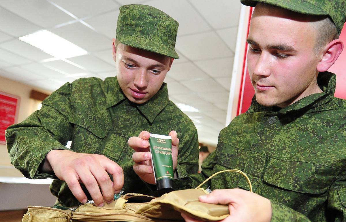 Зимний призыв в армию в России