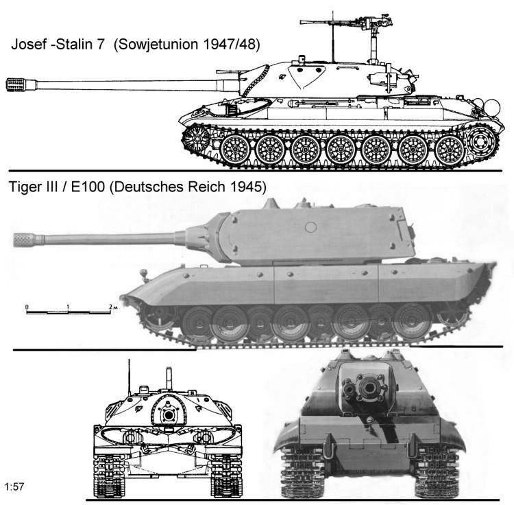 Jagdpanzer e 100 - пт-сау германии