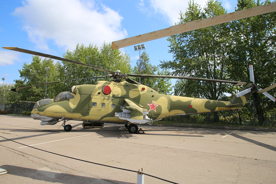 Ударный вертолет ми-24 (крокодил)