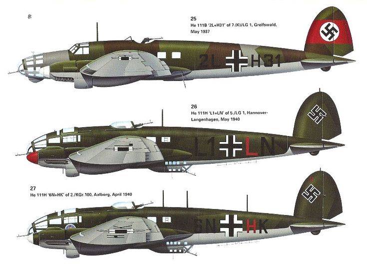 История heinkel (хейнкель) he-111. часть 2. в небе второй мировой