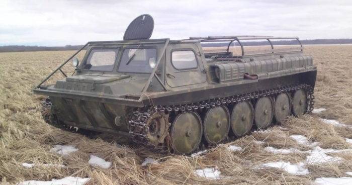 Газ-71 - тягач-вездеход, гусеничный бронированный транспортёр :: syl.ru
