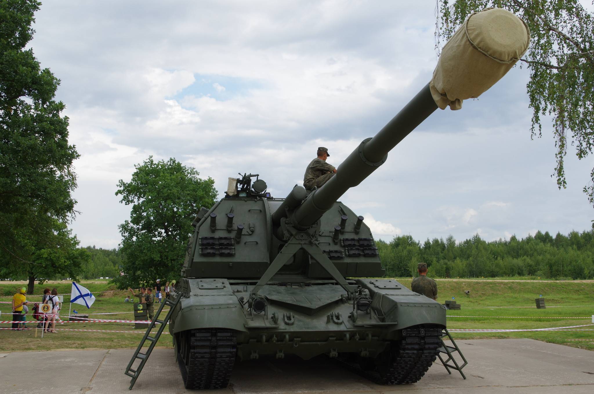 «мста-с» самоходно-артиллерийская установка (сау) | оружие россии