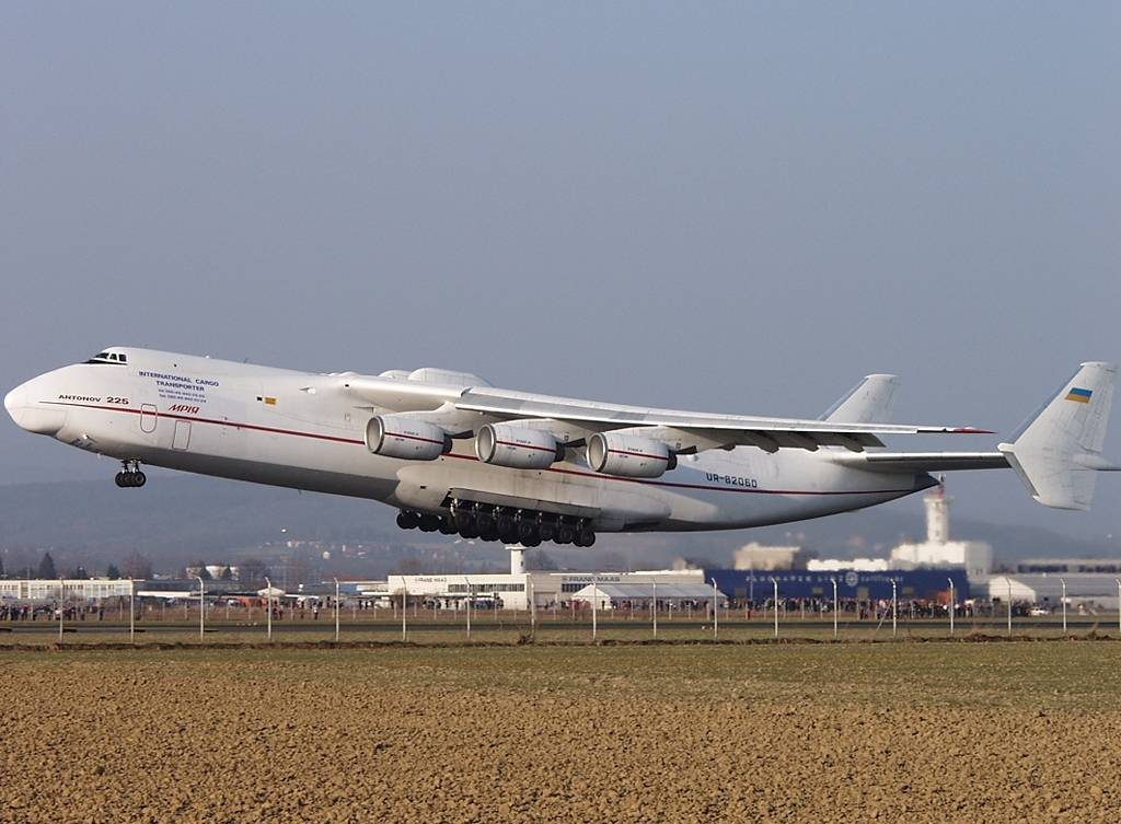 Ан-225 «мрия»: самый большой грузовой самолет
