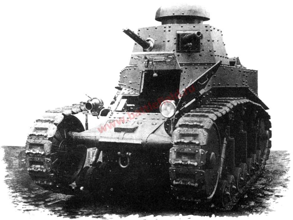 Первый советский танк - т-18