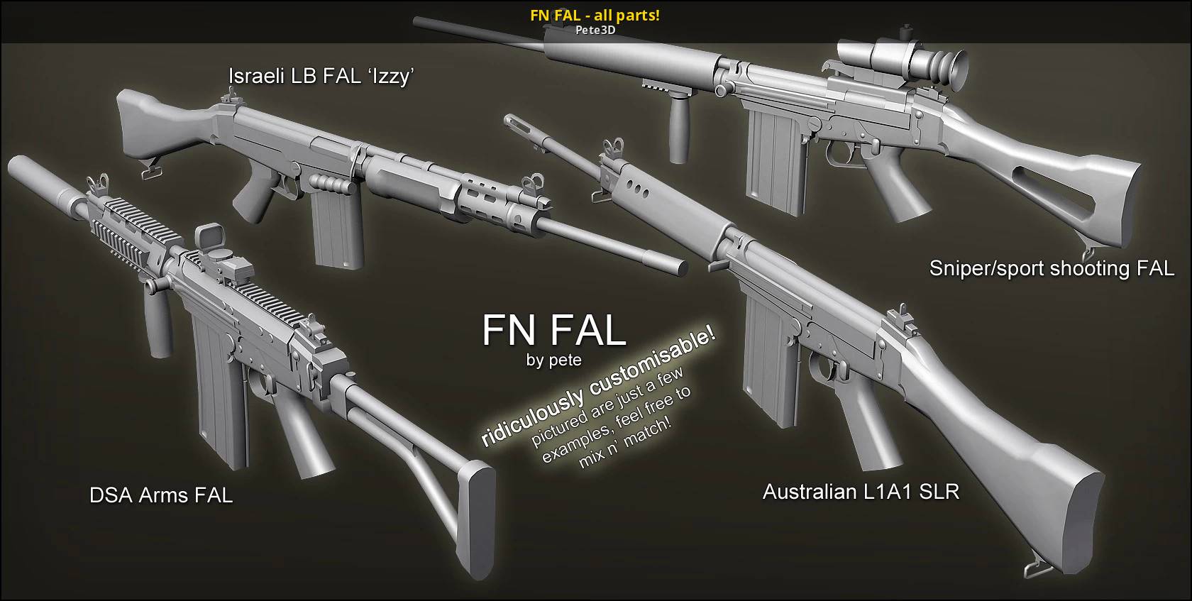 Видео: штурмовая винтовка fn fal