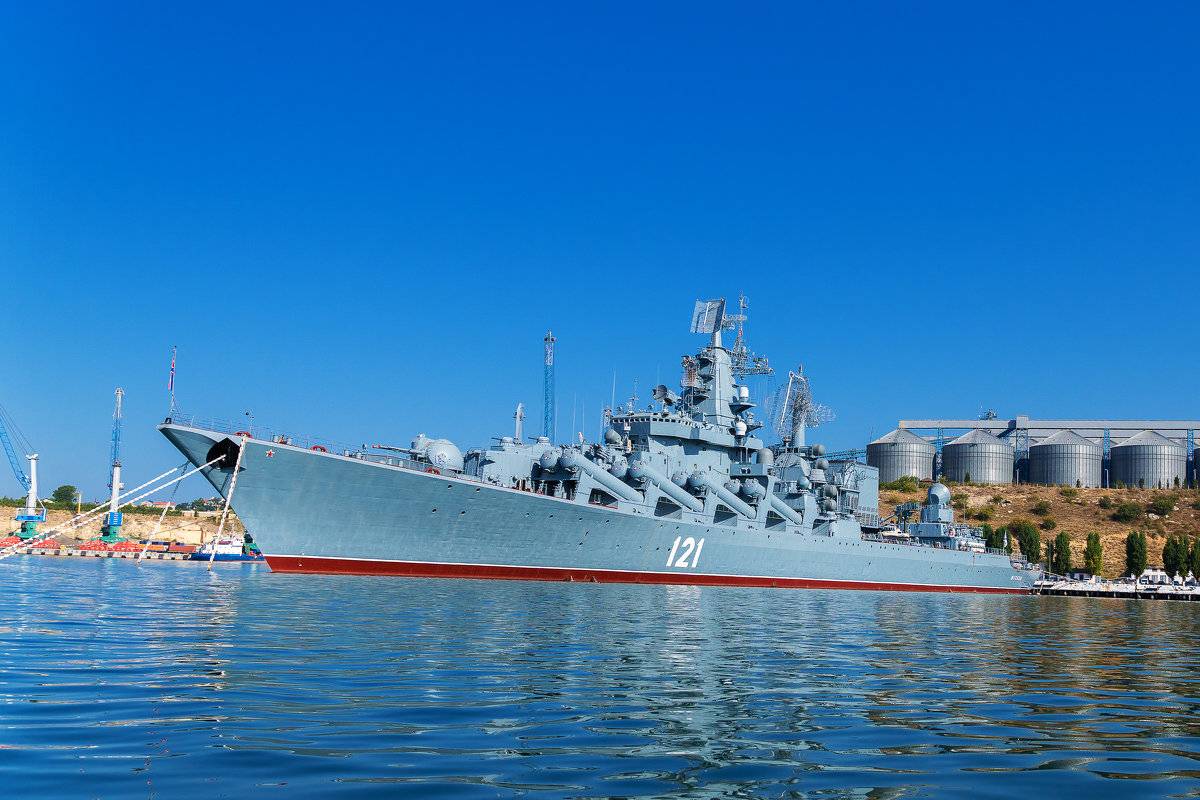 Крейсер «Москва» — боевой флагман Черноморского флота