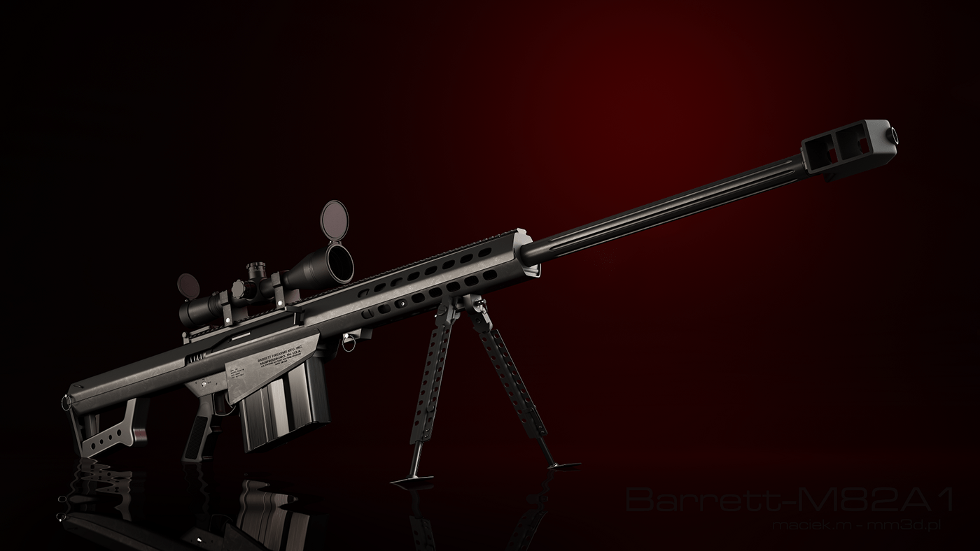 Barrett m82 американская снайперская винтовка калибра 12,7 мм, технические характеристики ттх, обзор, вес и сила отдачи ружья