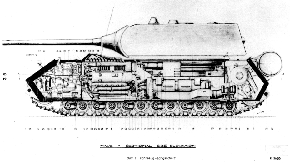 Немецкий сверхтяжелый танк е-100