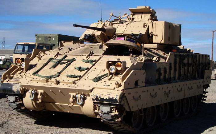 Тяжелая американская боевая машина пехоты m2 bradley, боевое применение и описание | ????
