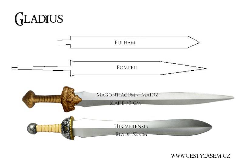 История меча (1): гладиус и спата