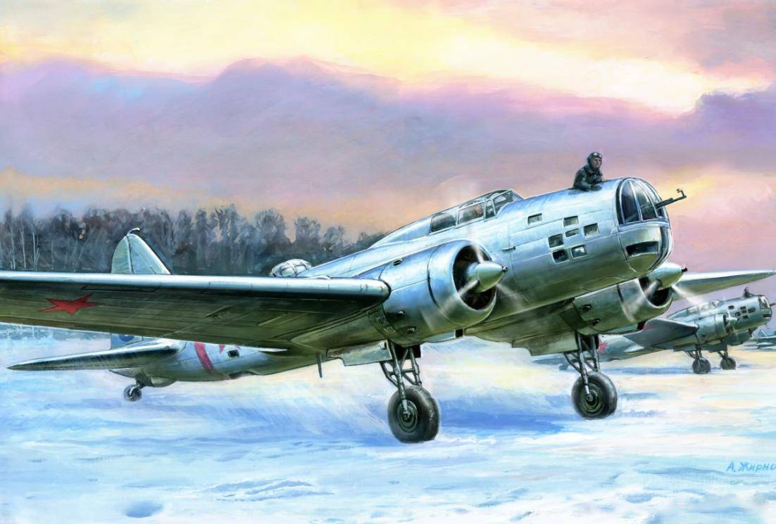 Ил-4 дальний бомбардировщик