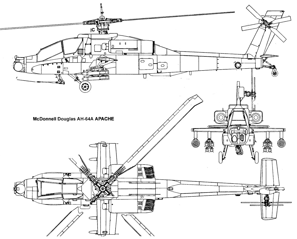 Ударный вертолёт ah-64 apache