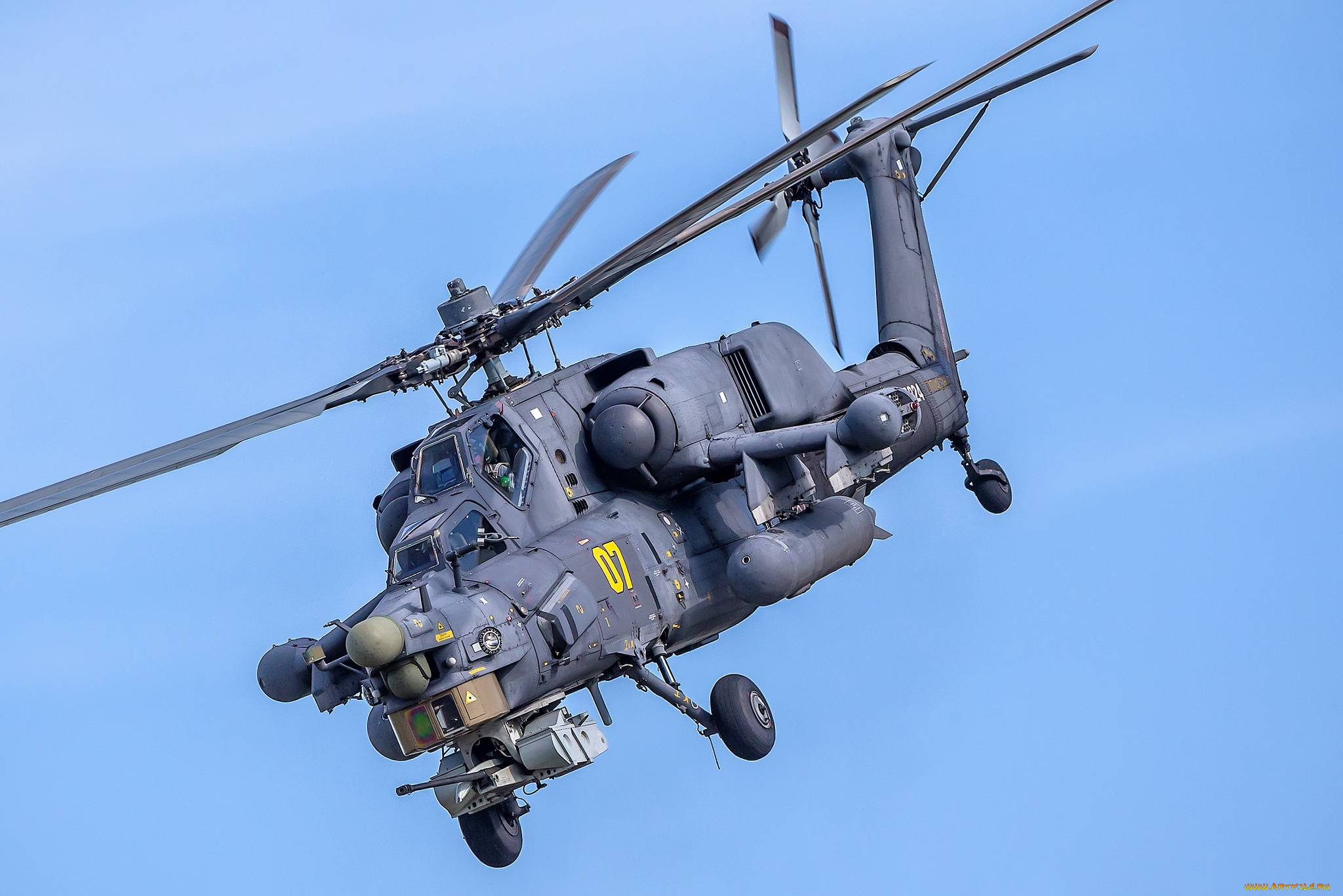 На кубань поступили уникальные учебно-боевые вертолеты ми-28уб