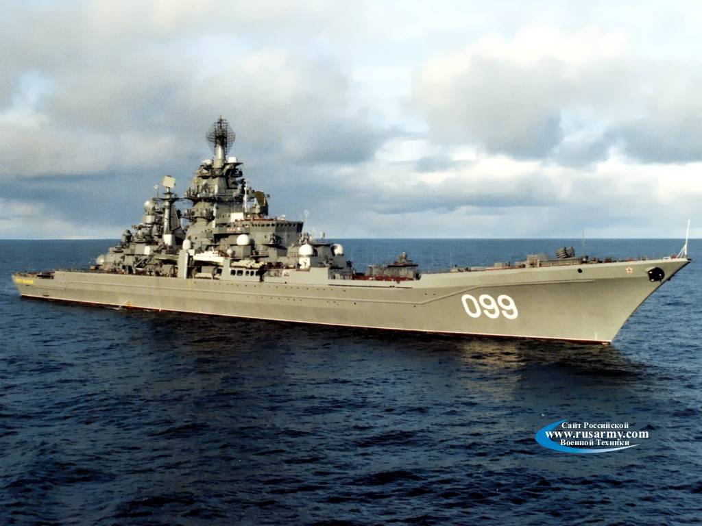 Крейсер «петр великий» проект 1144 «орлан» флагман северного флота
