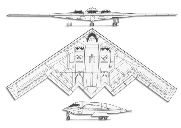 Стратегический бомбардировщик northrop b-2 spirit. история, описание и характеристики.