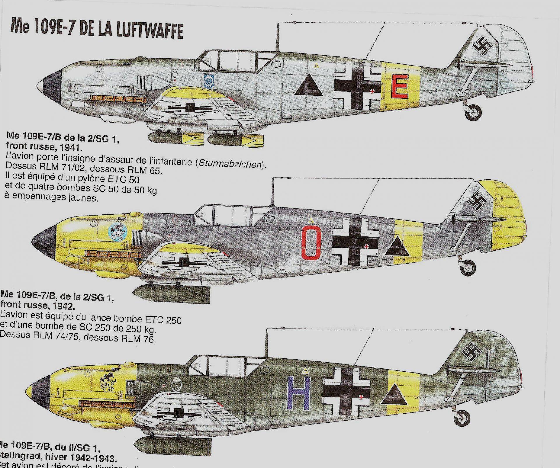 Bf 109b,c,d - немецкие военно-воздушные силы - люфтваффе