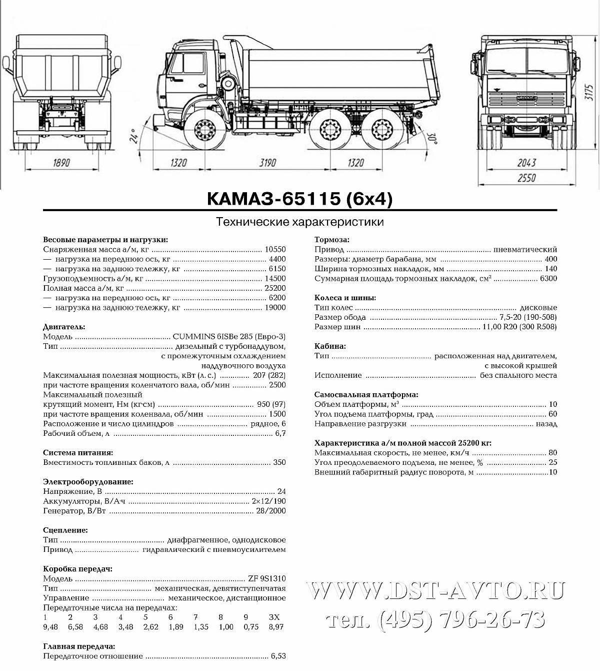 Камаз-5320 технические характеристики, двигатель и коробка передач, расход топлива, размеры и устройство кабины