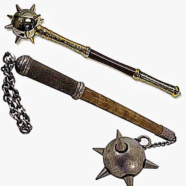 Булава – настоящее богатырское оружие, только весила она не пару пудов, а до килограмма в среднем