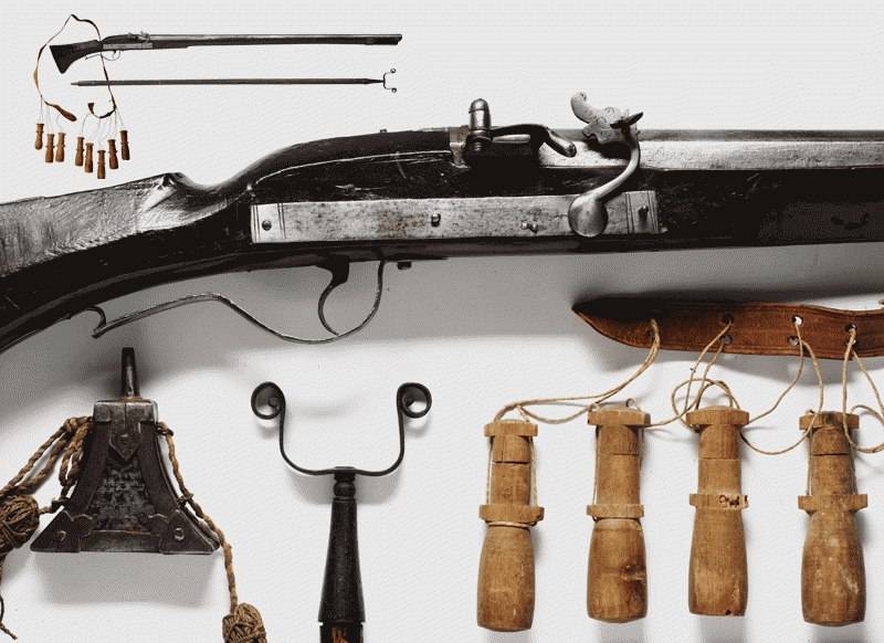 Фитильное ружье, заряжавшееся с дула: история, строение, интересные факты