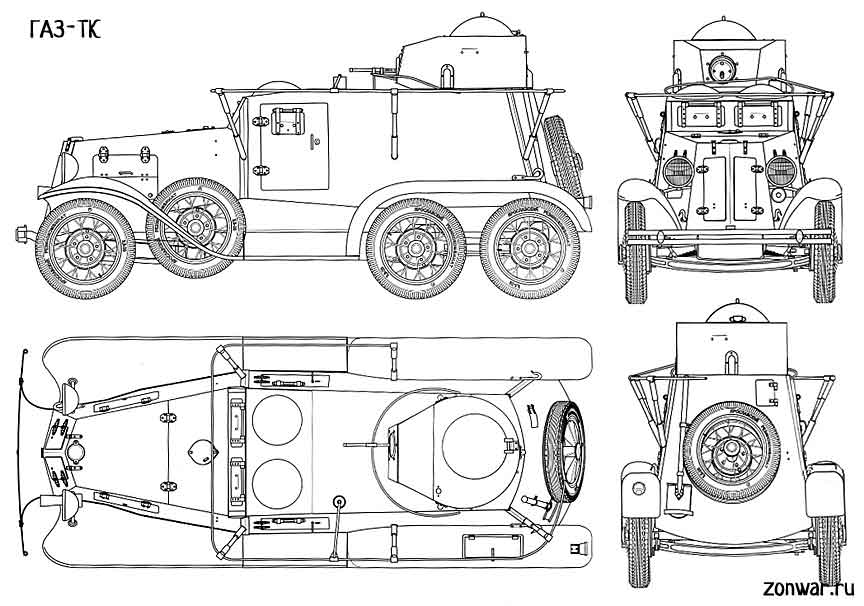 Ба-64: первый советский полноприводный бронеавтомобиль