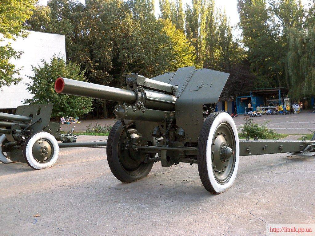 Артиллерия. крупный калибр. 122-мм гаубица м-30 образца 1938 года