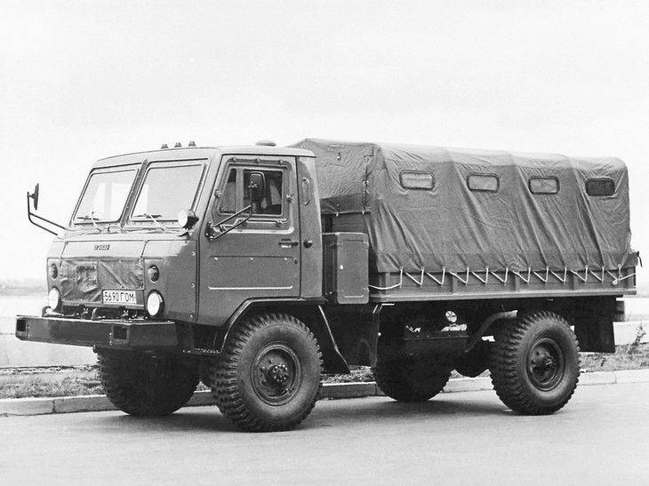 Газ-66 — история легендарного грузового внедорожника