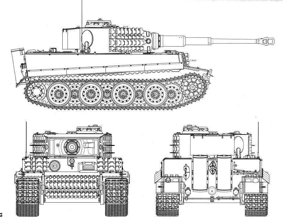 Обзор немецкого тяжелого танка tiger ii