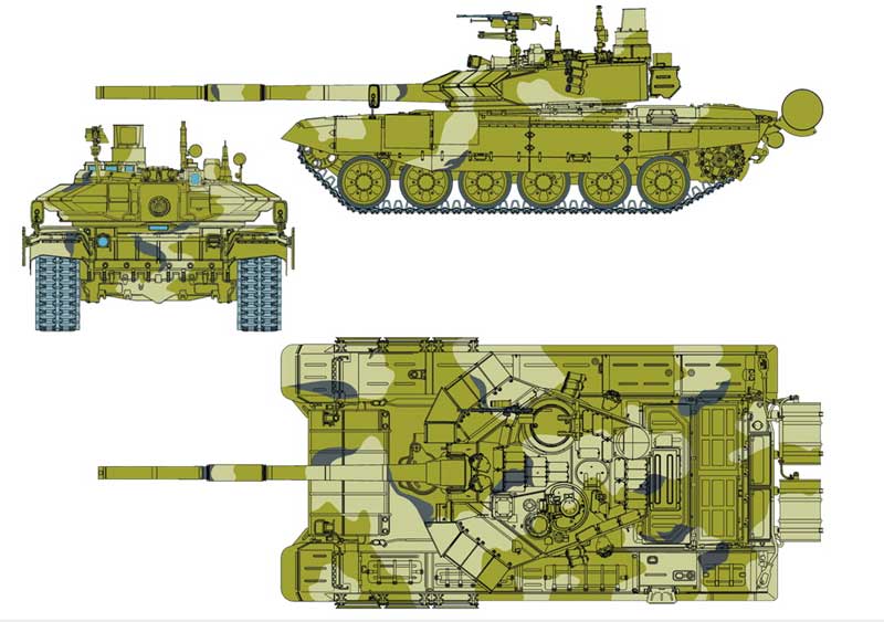 Танк т-90: тактико-технические характеристики (ттх, расход топлива, вес) ⭐ doblest.club