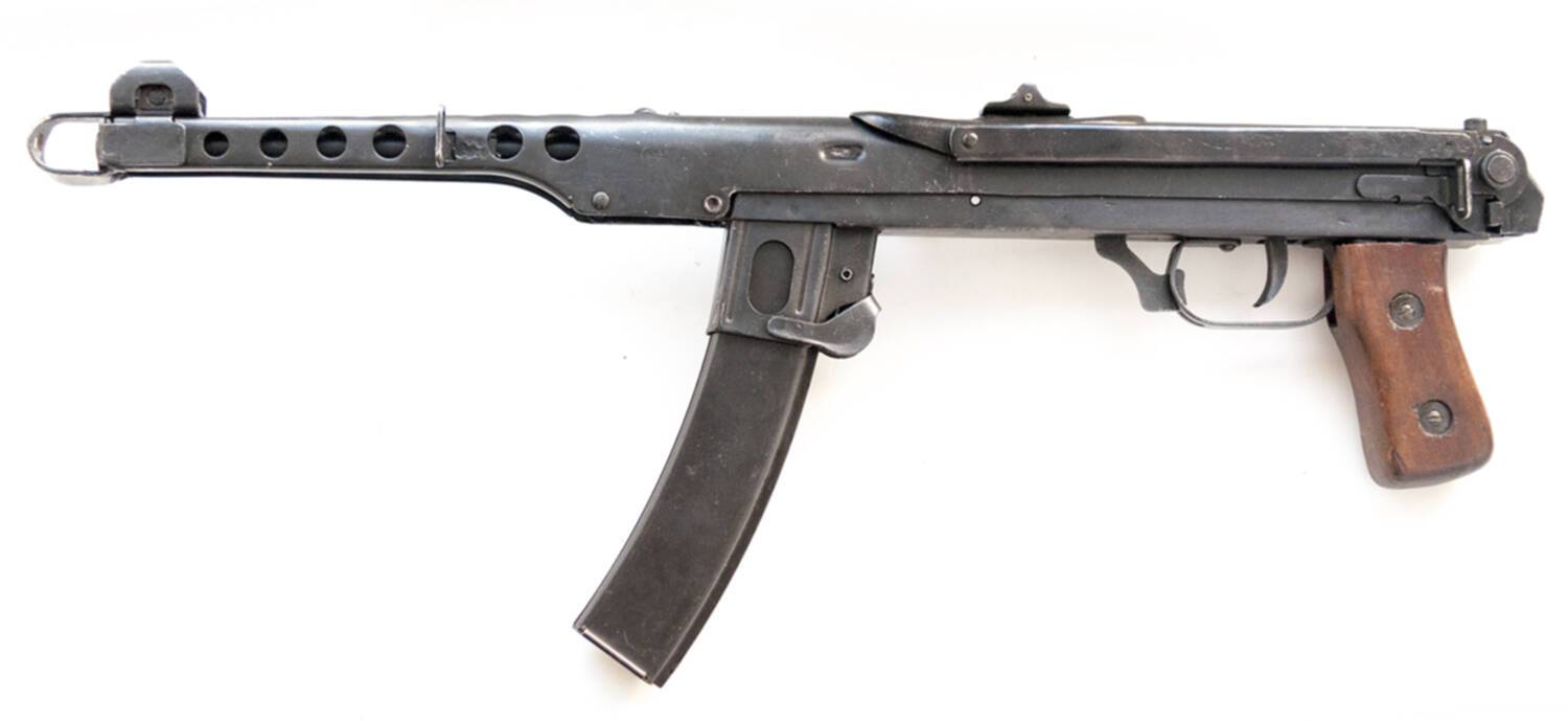 7,62-мм пистолет-пулемёт образца 1943 года. системы судаева (ппс)- блокадник, 1943 год