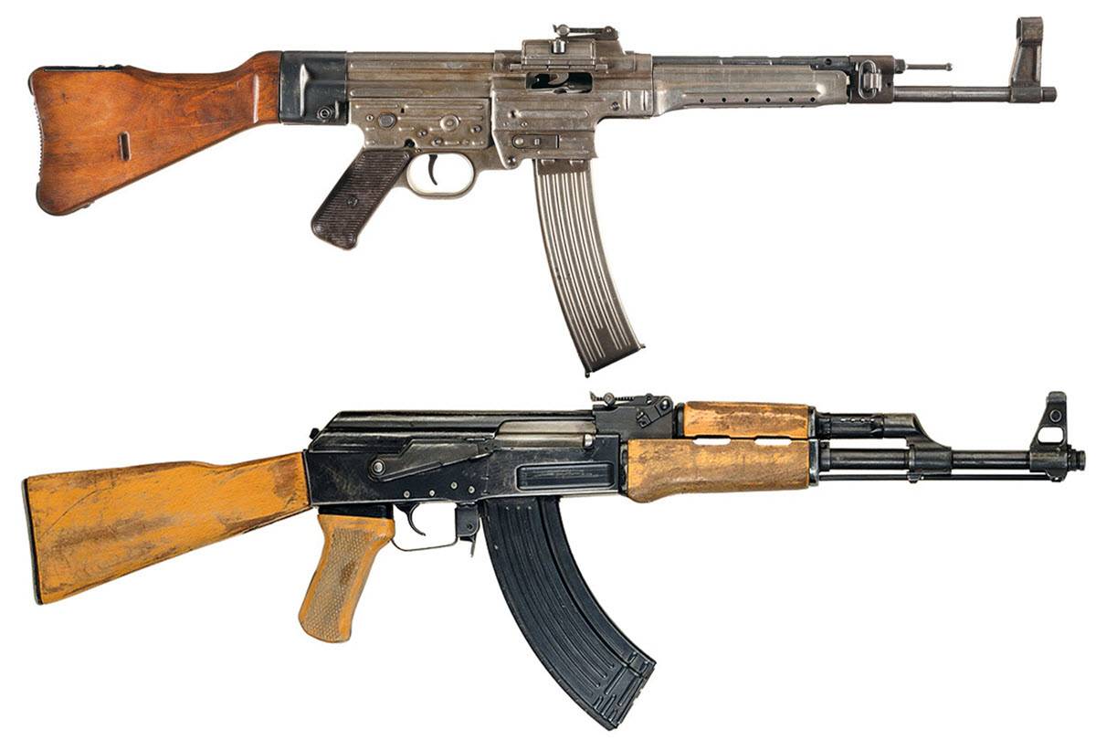 Штурмовая германская винтовка sturmgewehr 44, свойства и устройство автомата