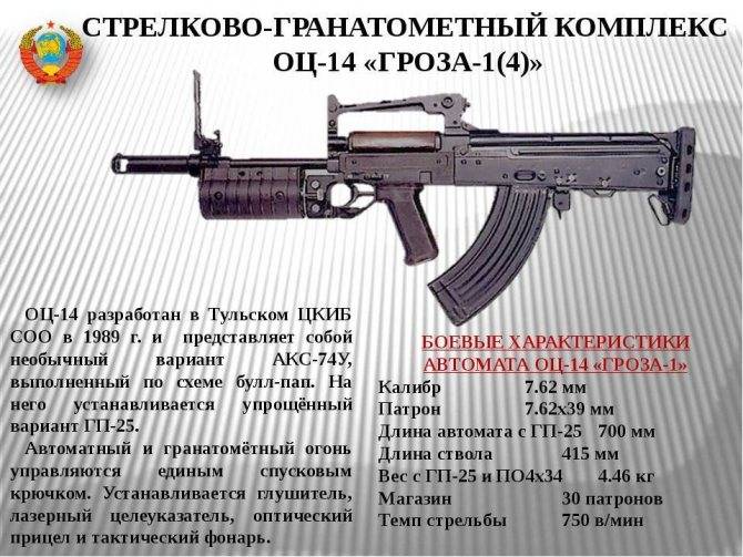 Оц-14 "гроза": достоинства и недостатки :: syl.ru
