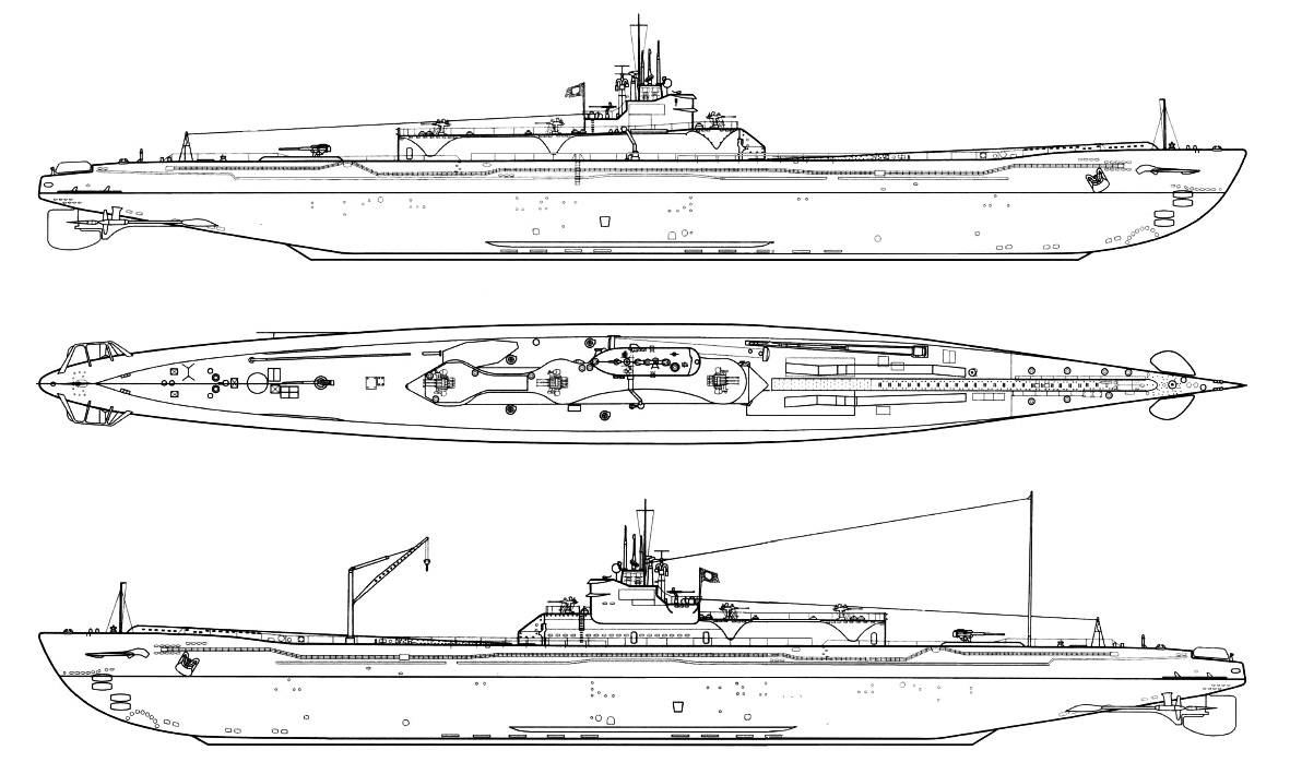 Японские подводные лодки от начала века до второй мировой войны. часть 1