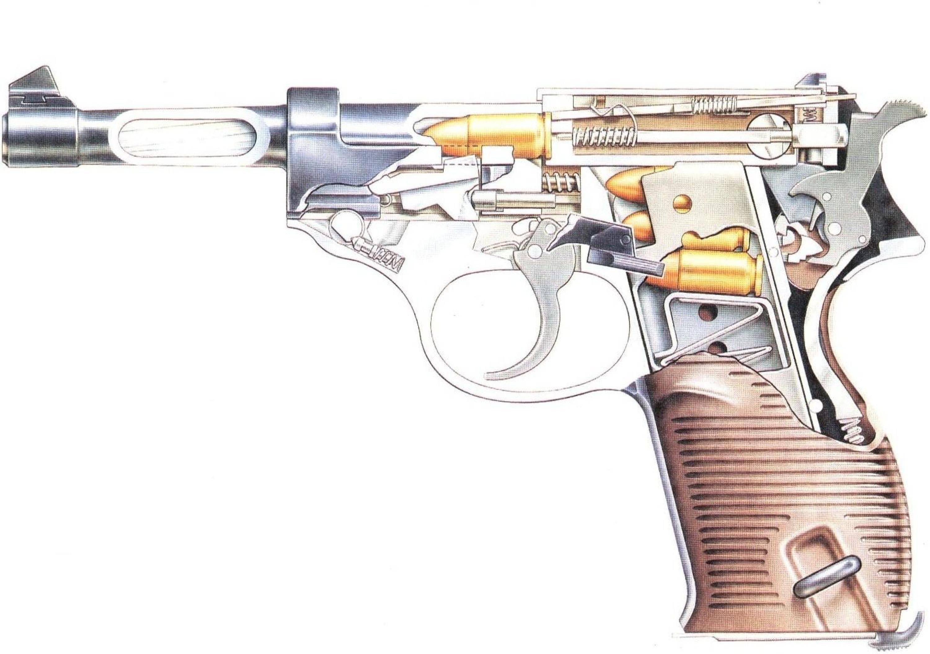 Пистолеты системы «вальтер» ☆ технические характеристики немецкого оружия и современного газового револьвера 9 мм ⭐ doblest.club