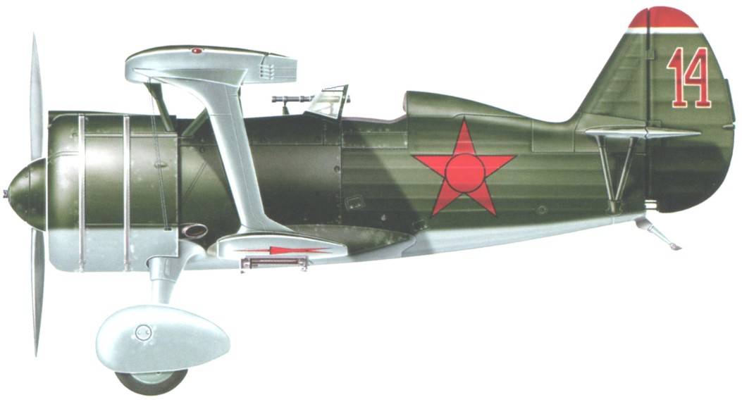 Советский истребитель и-16