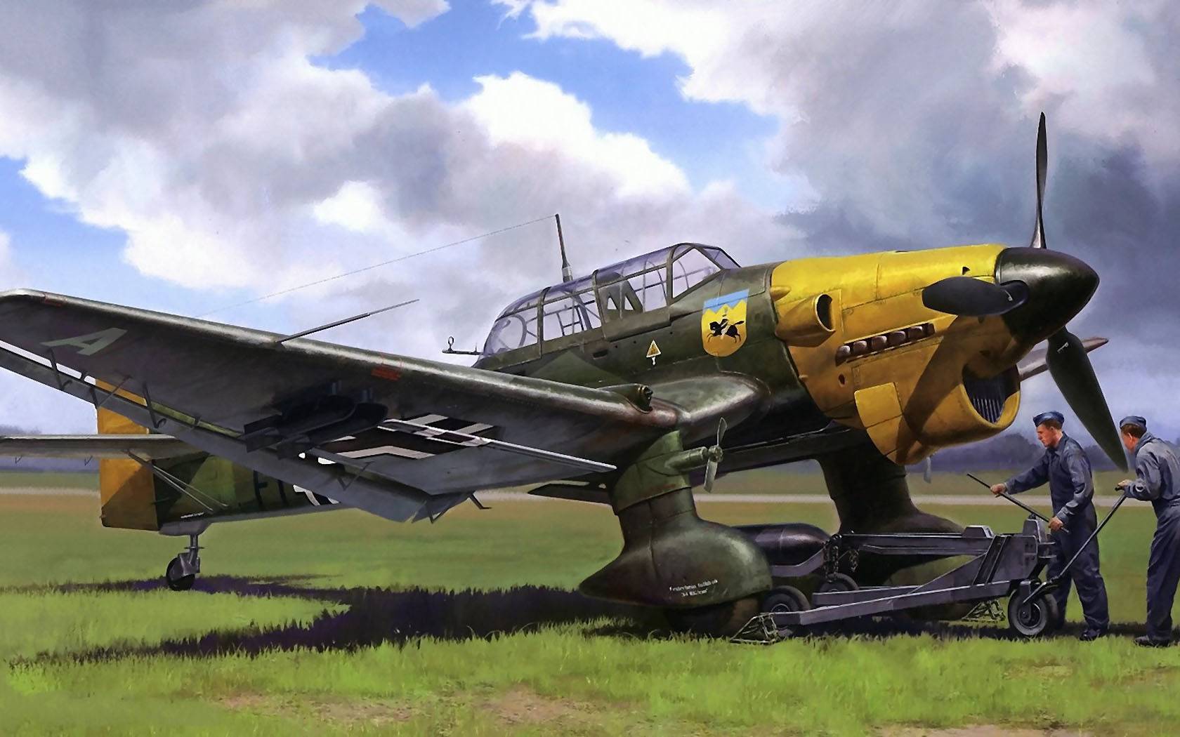 Пикирующий бомбардировщик «юнкерс» ju-87 «штука» - самолет люфтваффе второй мировой войны - фото самолета юнкерс ju-87 штука, характеристики, кабина, крылья, вооружение - самолеты германии - люфтваффе