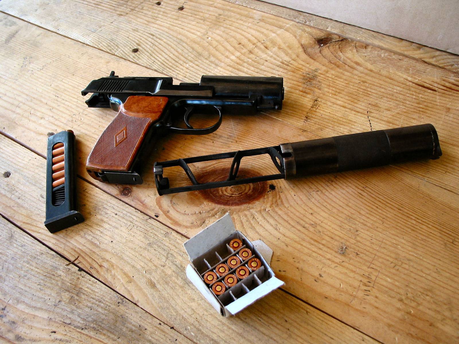 Пистолет пб (6п9): бесшумное оружие для спецподразделений