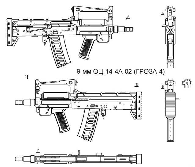 Оц-14 «гроза»: самое удивительное оружие российского спецназа