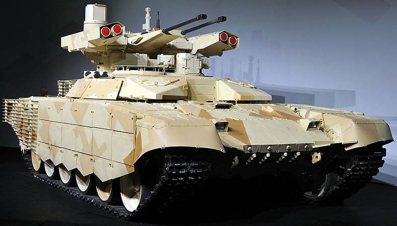 Почему не принимают на вооружение боевую машину поддержки танков «терминатор»?