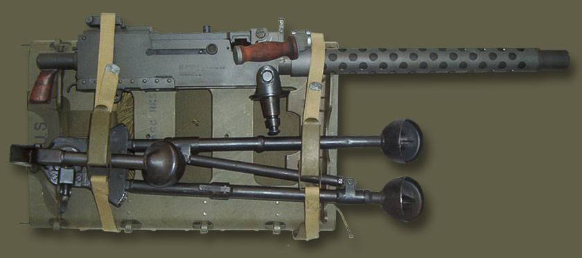 Browning model 1919 machine gun