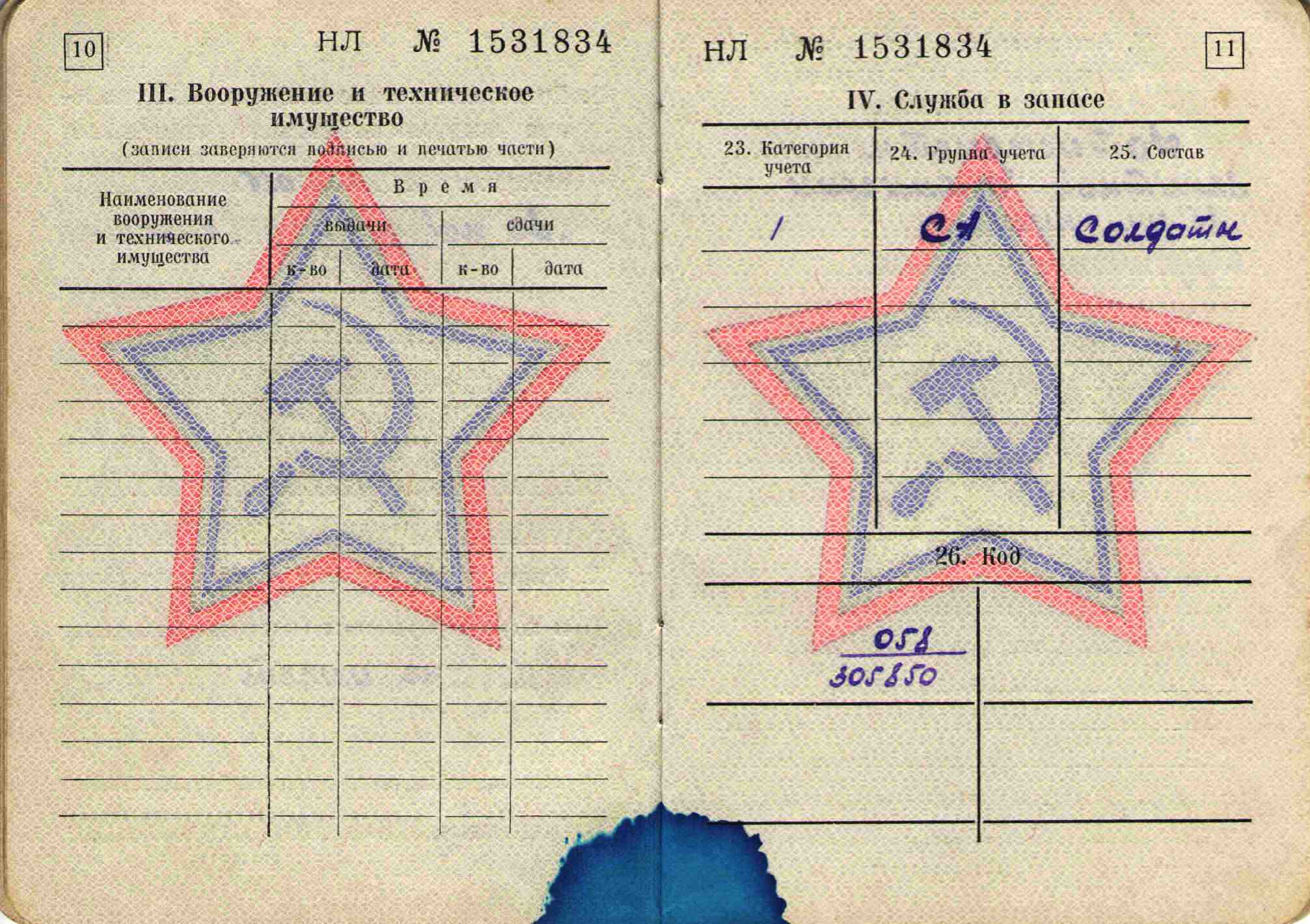 Значение категории годности «Д» при получении военного билета