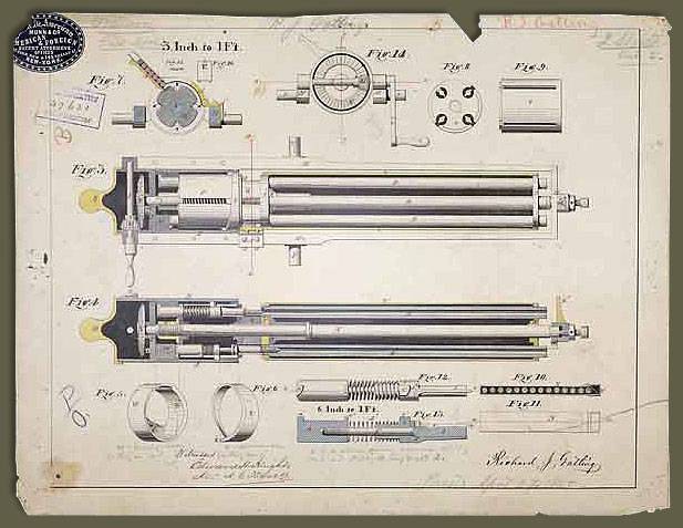 Зарисовки из истории многоствольных пулемётов. совместная статья pipl xavaet и bobberru