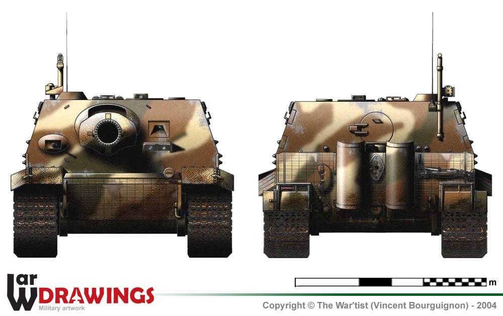 Штурмтигр: танк sturmtiger, тактико-технические характеристики сау, калибр, бронирование, вооружение