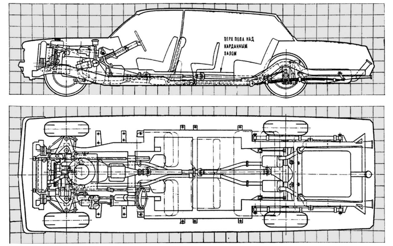 Автомобили газ-14 чайка: технические характеристики, фото