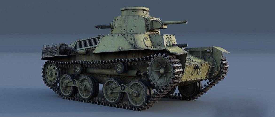 Японский легкий танк ха-го - история и память о танке.