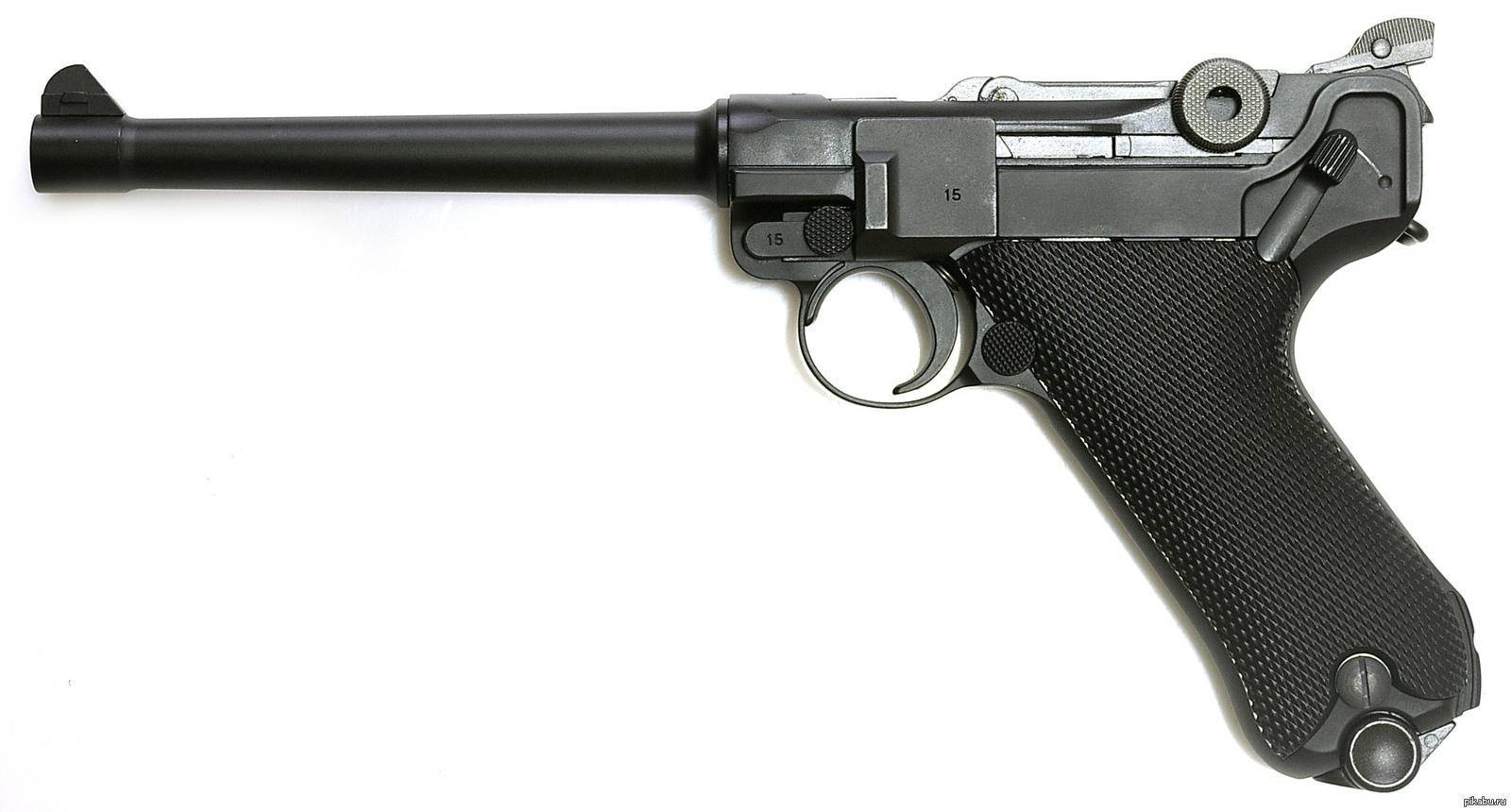 Пистолет люгера р08,артиллерийская модель, германия, 1917 год (d71145)