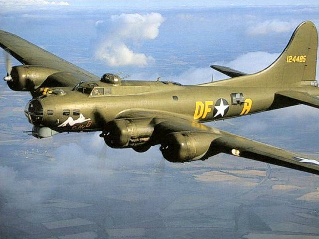Бомбардировщик боинг b-17 «летающая крепость»